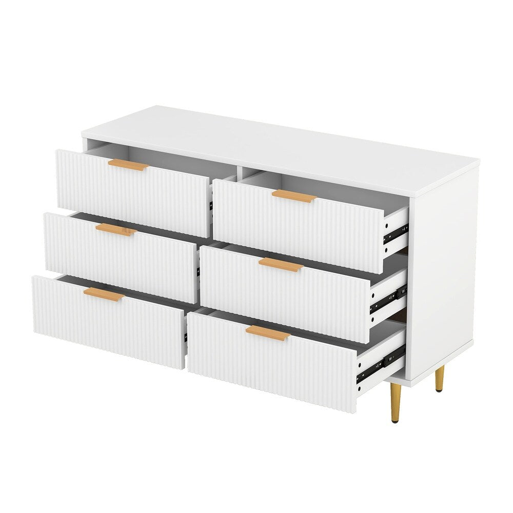 FLUTE CHEST OF DRAWERS