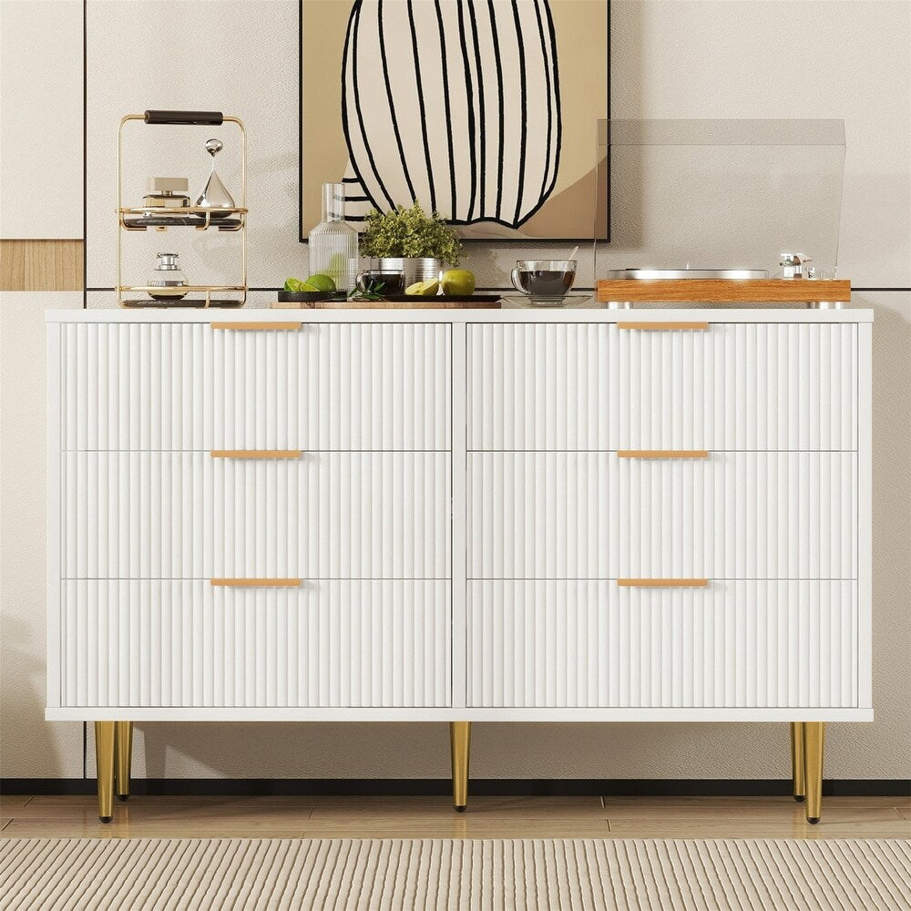 FLUTE CHEST OF DRAWERS