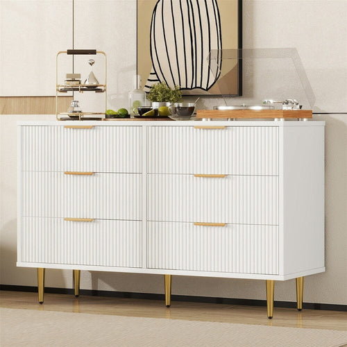 FLUTE CHEST OF DRAWERS