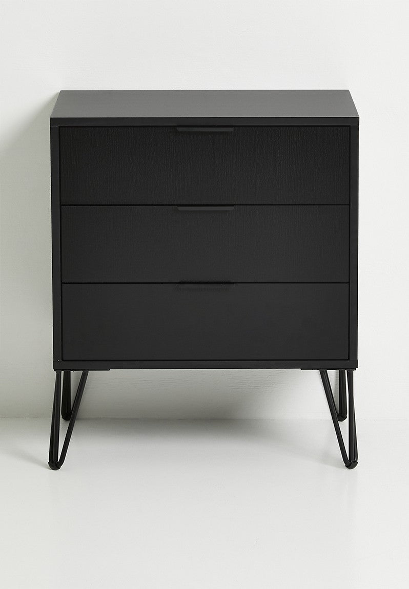 IBANATHI NIGHTSTAND - BLACK
