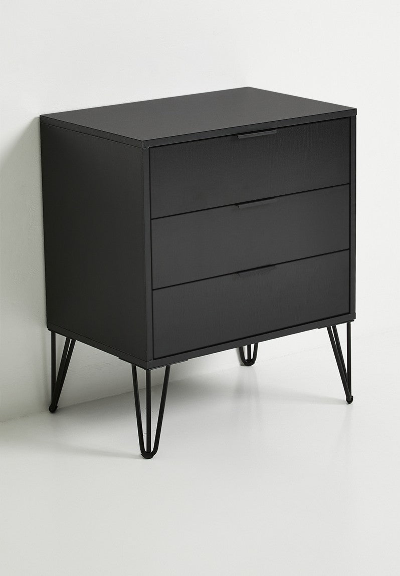 IBANATHI NIGHTSTAND - BLACK